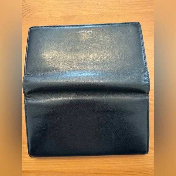 GUC Saint Laurent Paris Black Wallet - Picture 8 of 9